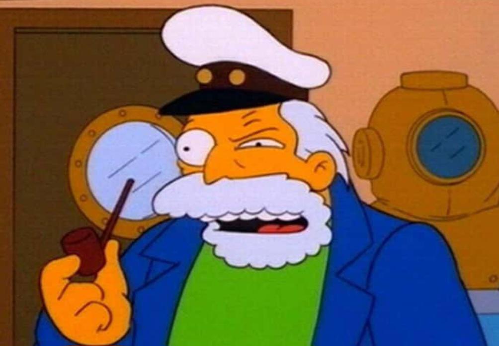 without looking it up, what is the name of the sea captain? : r/TheSimpsons
